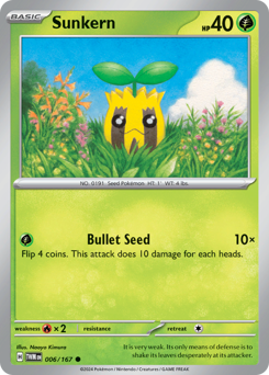 Sunkern 006/226 Reverse NM (ITA)