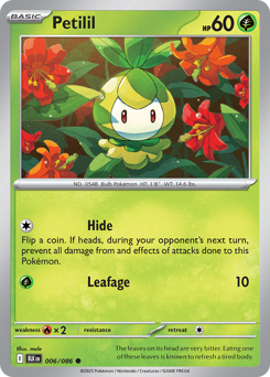 Petilil 006/172 Master Ball NM (ITA)