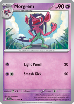 Morgrem 072/190 Reverse NM (ITA)