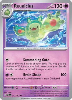 Reuniclus 072/218 Reverse NM (ITA)