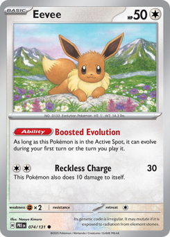 Eevee 074/180 Master Ball NM (ITA)