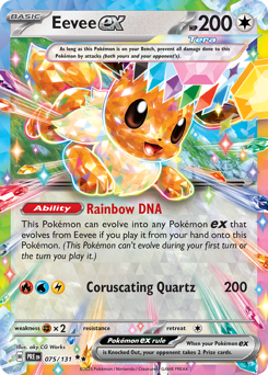 Eevee-ex 075/180 Poké Ball NM (ITA)