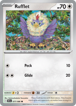 Rufflet 077/172 NM (ITA)