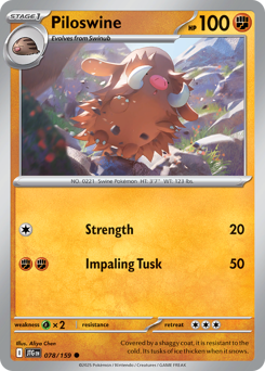 Piloswine 078/190 NM (ITA)