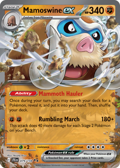 Mamoswine-ex 079/190 NM (ITA)