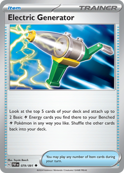 Generatore di Elettricità 079/245 NM (ITA)