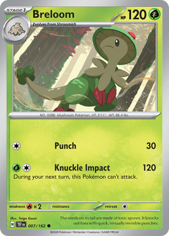 Breloom 007/218 Reverse NM (ITA)