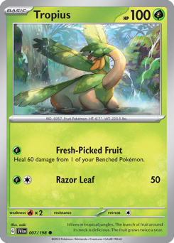 Tropius 007/198 Reverse NM (ITA)