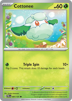 Cottonee 007/180 Master Ball NM (ITA)