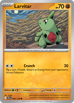 Larvitar 080/190 Reverse NM (ITA)