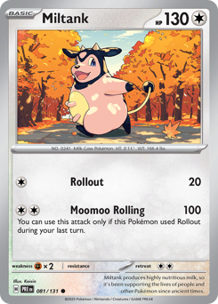 Miltank 081/180 Poké Ball NM (ITA)