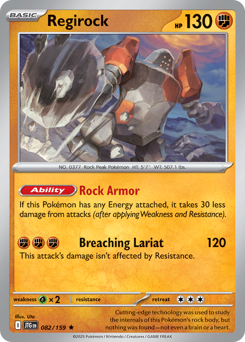 Regirock 082/190 NM (ITA)