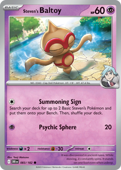 Baltoy di Rocco 083/244 Reverse NM (ITA)