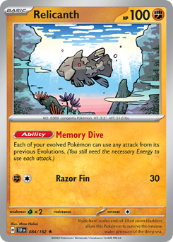 Relicanth 084/218 NM (ITA)