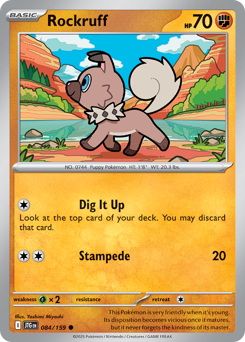 Rockruff 084/190 NM (ITA)