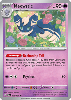 Meowstic 085/252 Reverse NM (ITA)