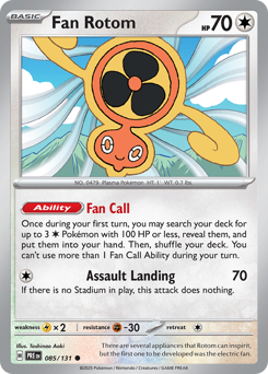 Rotom Vortice 085/180 NM (ITA)