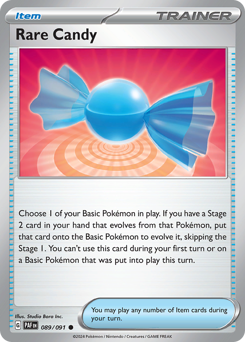 Caramella Rara 089/245 Reverse NM (ITA)