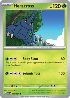 Heracross 008/226 Reverse NM (ITA)
