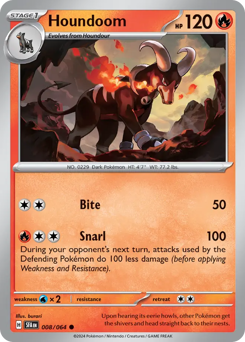 Houndoom 008/99 NM (ITA)