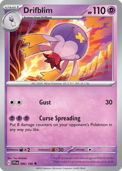 Drifblim 090/198 Reverse NM (ITA)