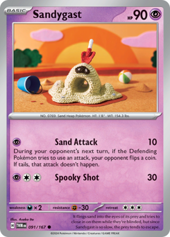 Sandygast 091/226 NM (ITA)