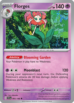 Florges 093/198 Reverse NM (ITA)