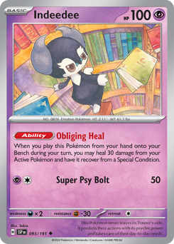 Indeedee 093/252 Reverse NM (ITA)