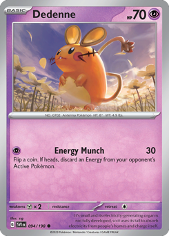 Dedenne 094/198 Reverse NM (ITA)