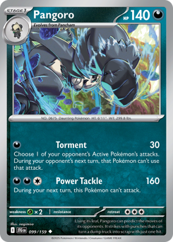 Pangoro 099/190 Reverse NM (ITA)