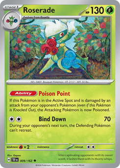 Roserade 009/218 Reverse NM (ITA)