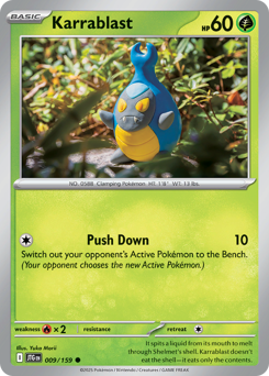 Karrablast 009/190 Reverse NM (ITA)