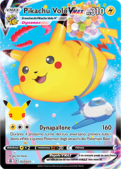 Pikachu Volo-VMAX 007/25 NM (ITA)