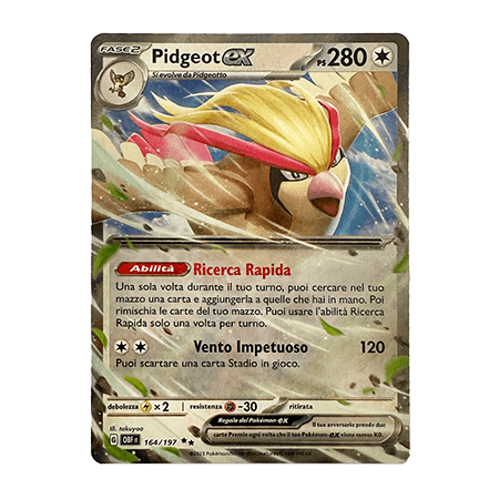 Pidgeot Ex 164/197 (ITA)
