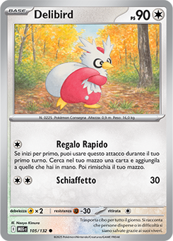 Delibird 105/188 NM (ITA)