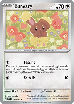 Buneary 107/188 Reverse NM (ITA)