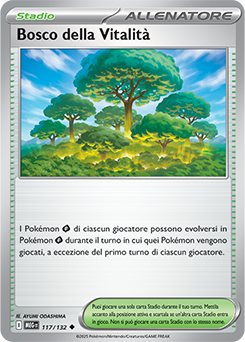 Bosco della Vitalità 117/188 Reverse NM (ITA)