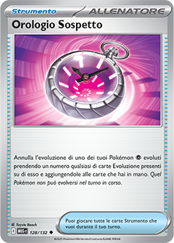 Orologio Sospetto 128/188 Reverse NM (ITA)