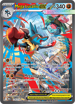 Mega Lucario-ex 179/188 NM (ITA)