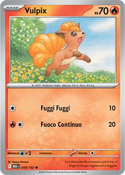 Vulpix 019/188 NM (ITA)