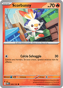 Scorbunny 026/188 NM (ITA)