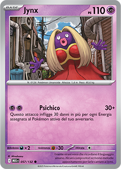 Jynx 057/188 Reverse NM (ITA)
