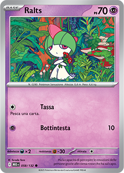 Ralts 058/188 Reverse NM (ITA)