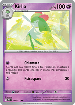 Kirlia 059/188 Reverse NM (ITA)