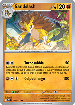 Sandslash 069/188 NM (ITA)
