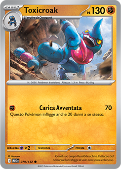 Toxicroak 079/188 Reverse NM (ITA)