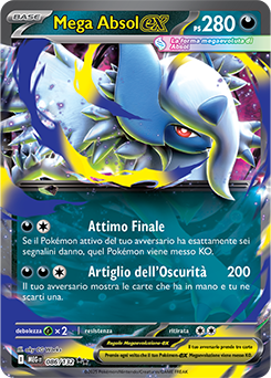 Mega Absol-ex 086/188 NM (ITA)