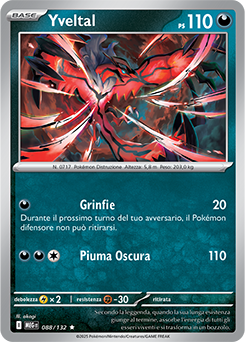 Yveltal 088/188 NM (ITA)