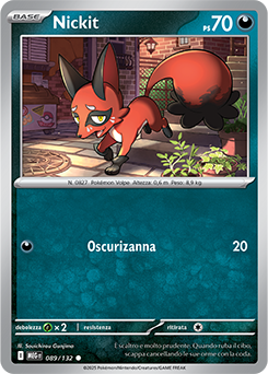 Nickit 089/188 NM (ITA)