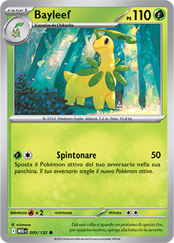 Bayleef 009/188 Reverse NM (ITA)